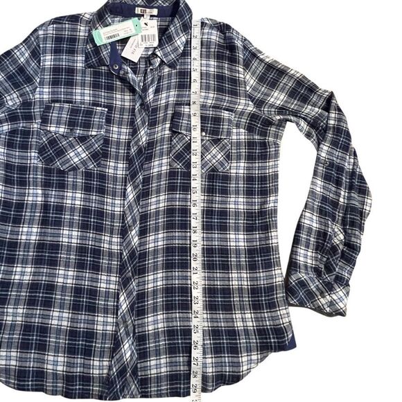 Kut From the Kloth Boylen Snap Front Plaid Shirt - Picture 14 of 14